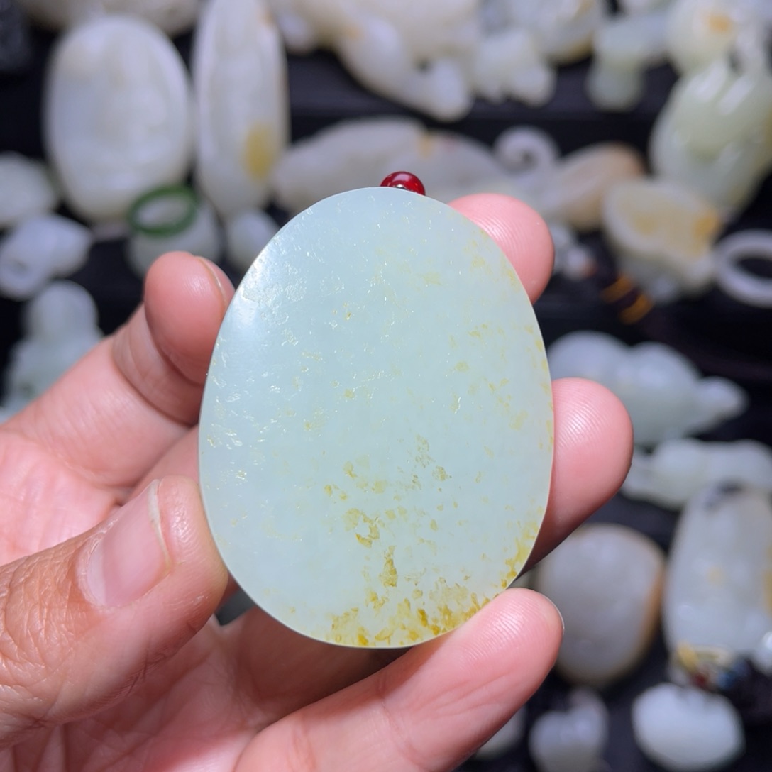 和田玉颈饰未镶嵌用****7