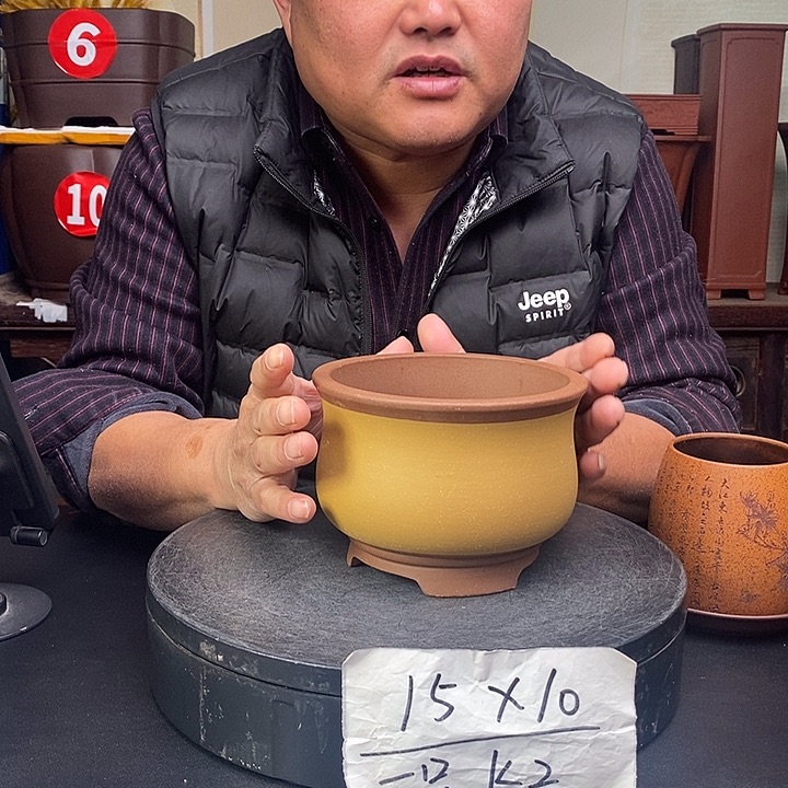 花盆紫砂货号一只K2