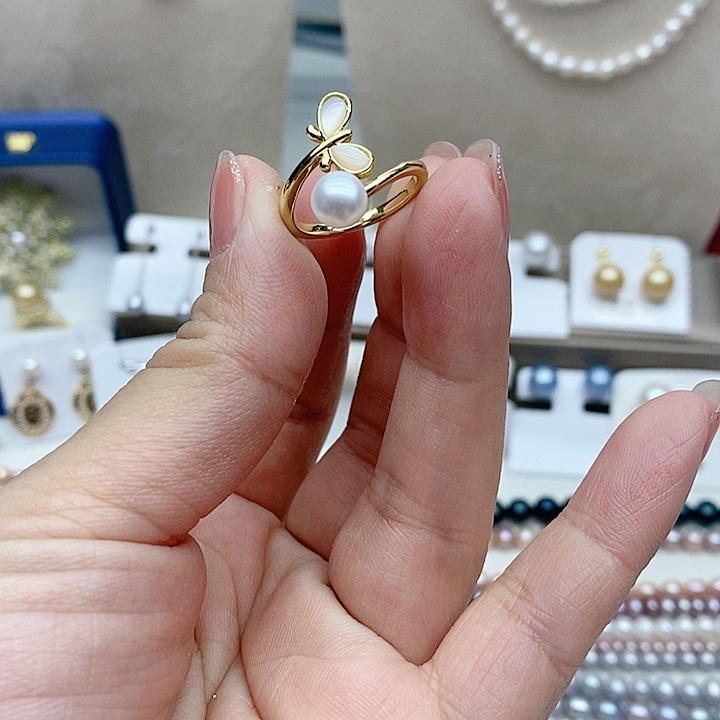 淡水珍珠戒指未镶嵌