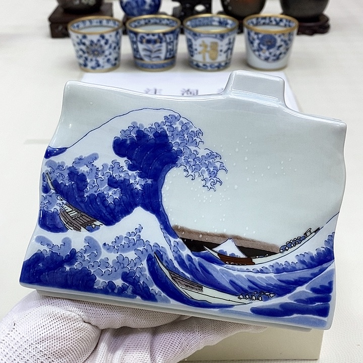 摆件九谷正品保真