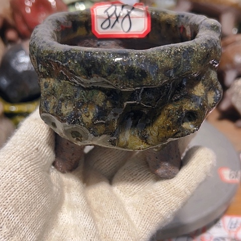 粗陶花盆制作就这样了，