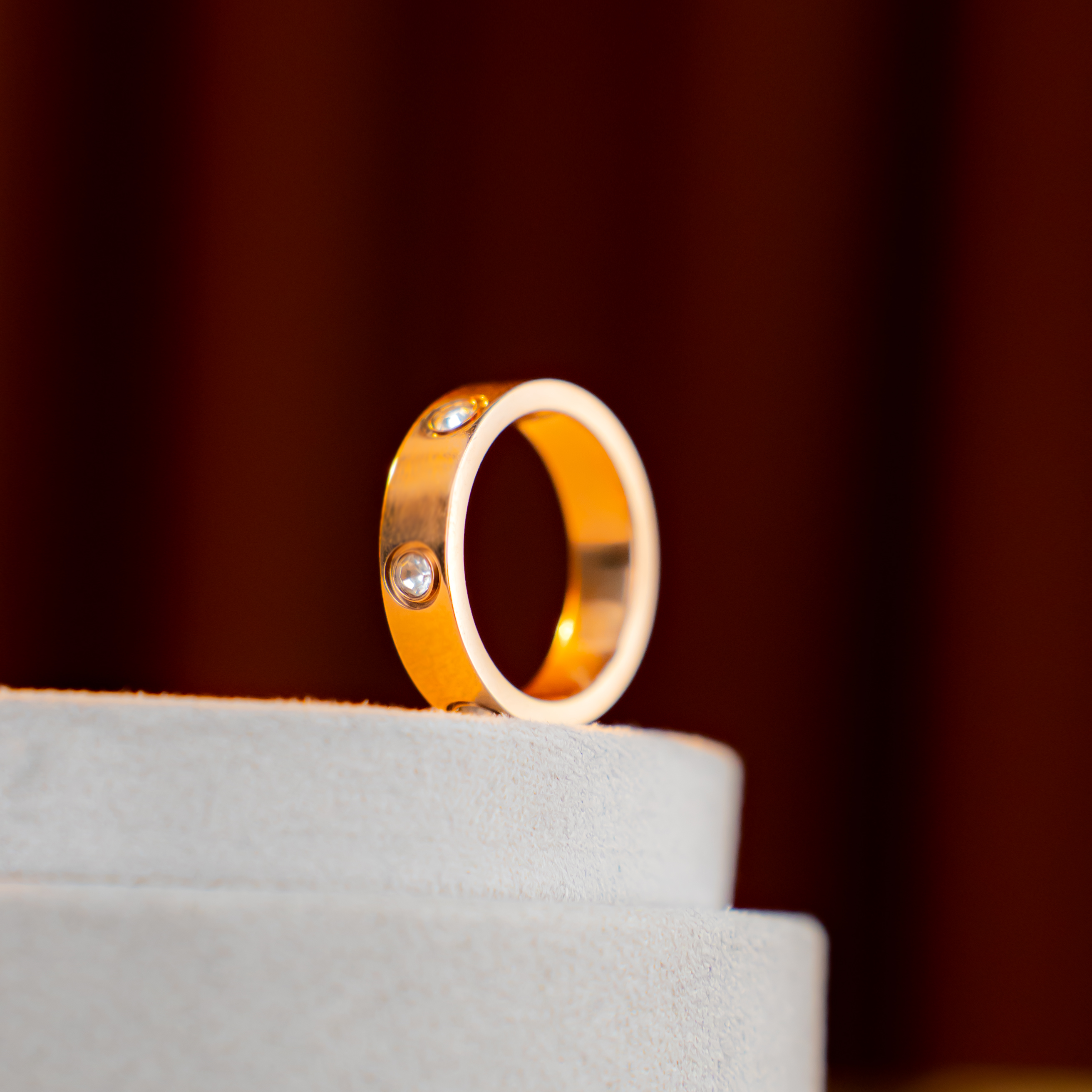 轻奢卡家高级感戒指不掉色设计情侣小众指环