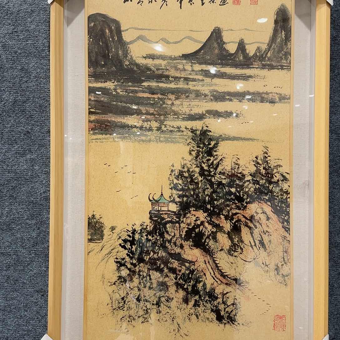 国画艺术家的作品