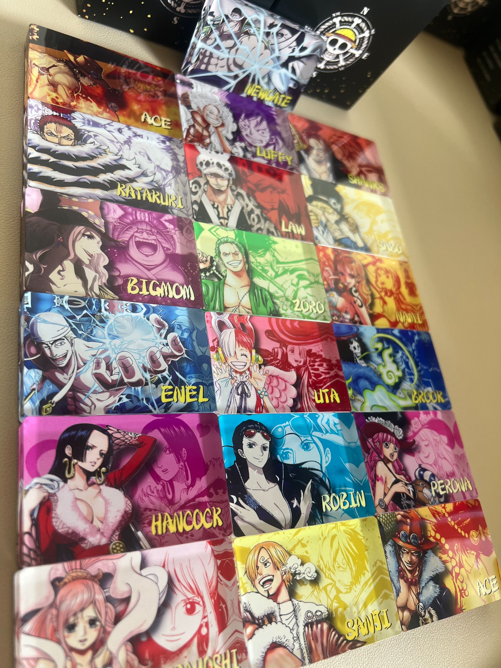 海贼王麻将冰箱贴（大饼文创）海贼王冰箱贴