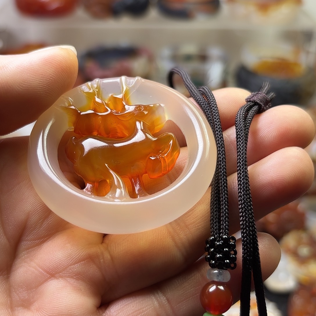 *****玛瑙/玉髓未镶嵌吊坠(不含链)