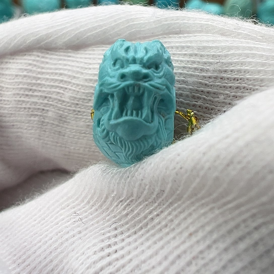 绿松石龙扣未镶嵌