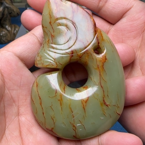 和田玉挂件未镶嵌