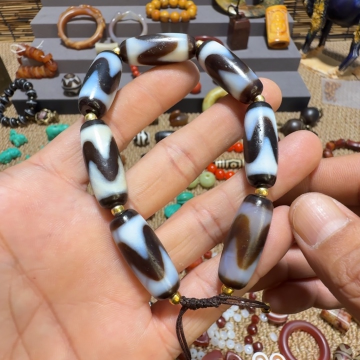 用***4陶珠子手串珠子手串