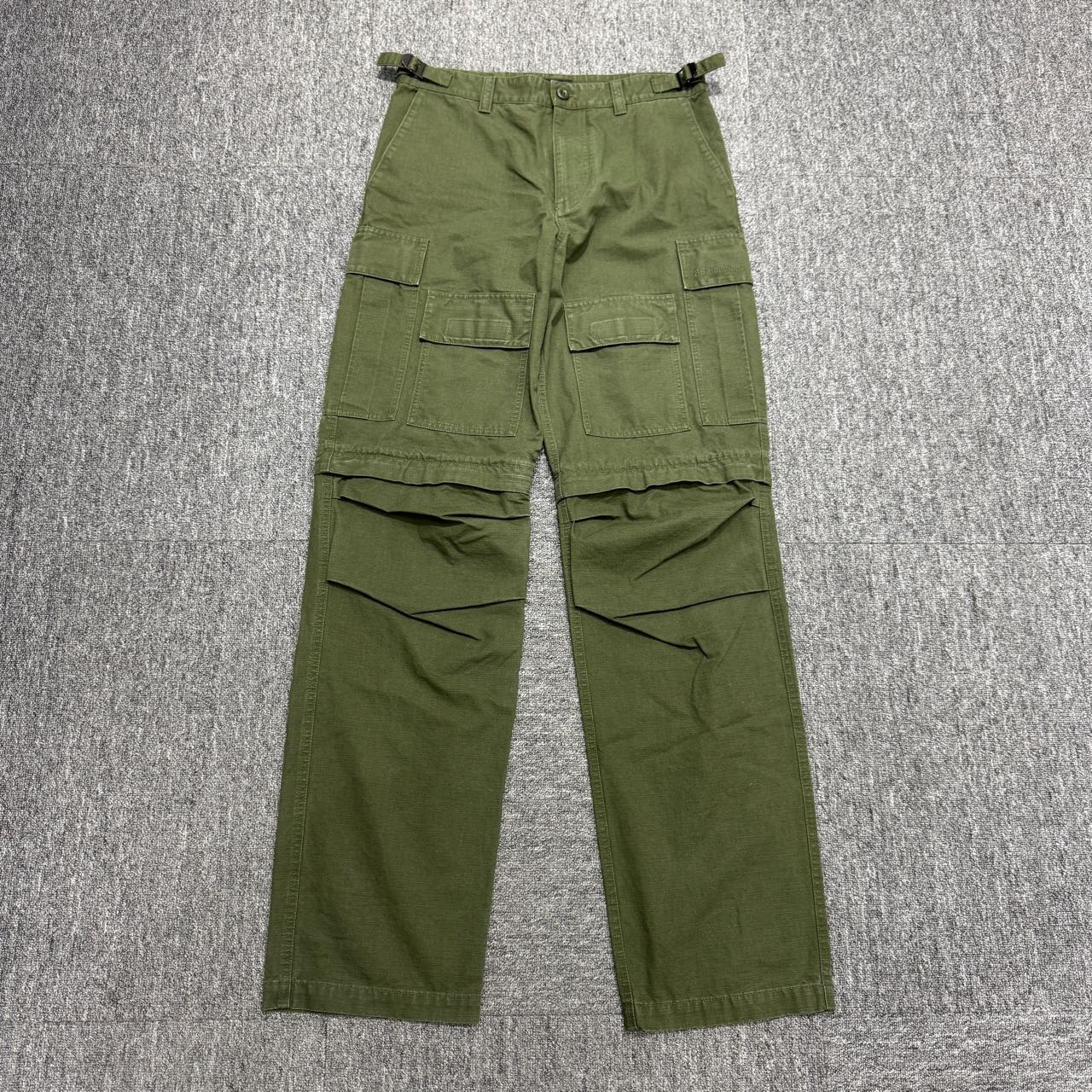 99新 Balenciaga/巴黎世家 多口袋工装裤/xs码/13883