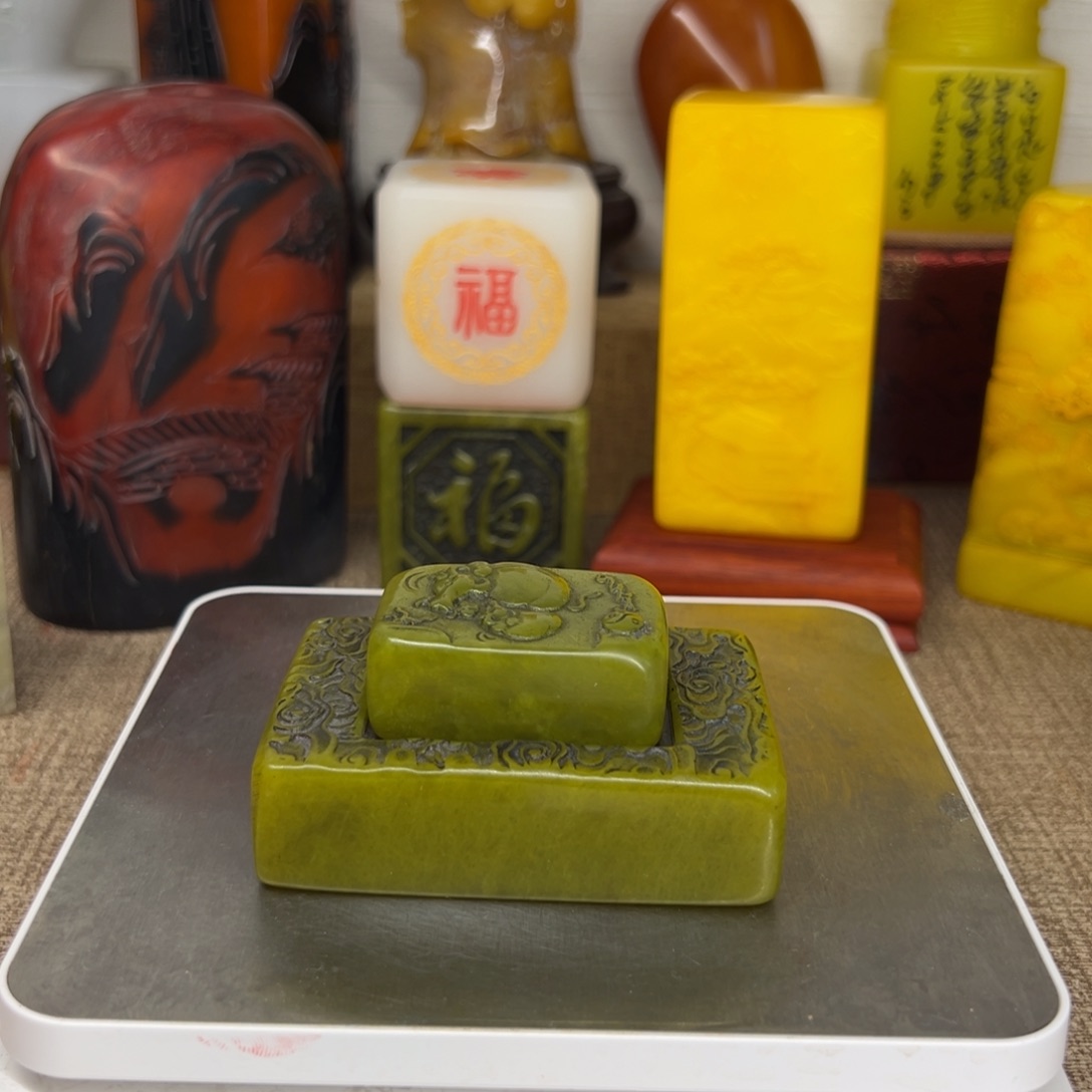 寿山石印石精品印章