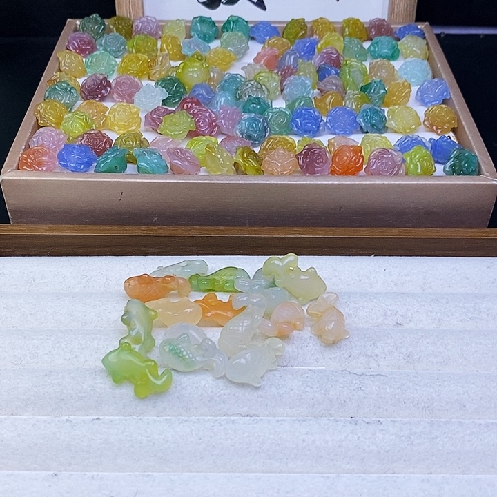 ꪔ***兔玛瑙/玉髓合金手链