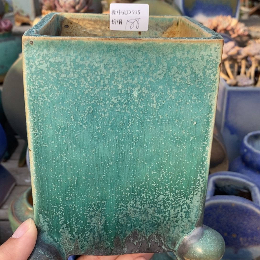 粗砂花盆1987盆新中式595