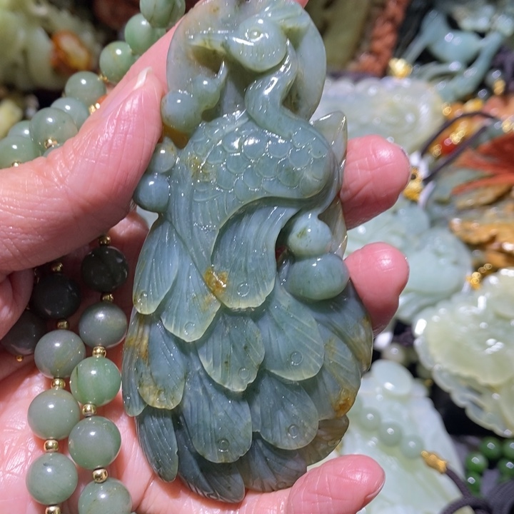 岫玉岫玉吊坠未镶嵌