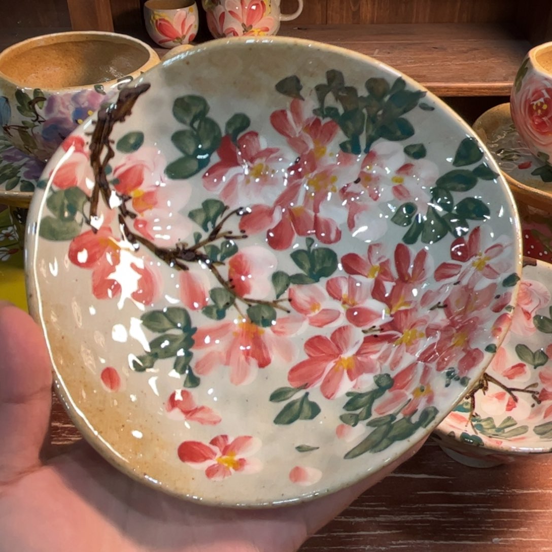 瓷片转****笑红红火火过大年