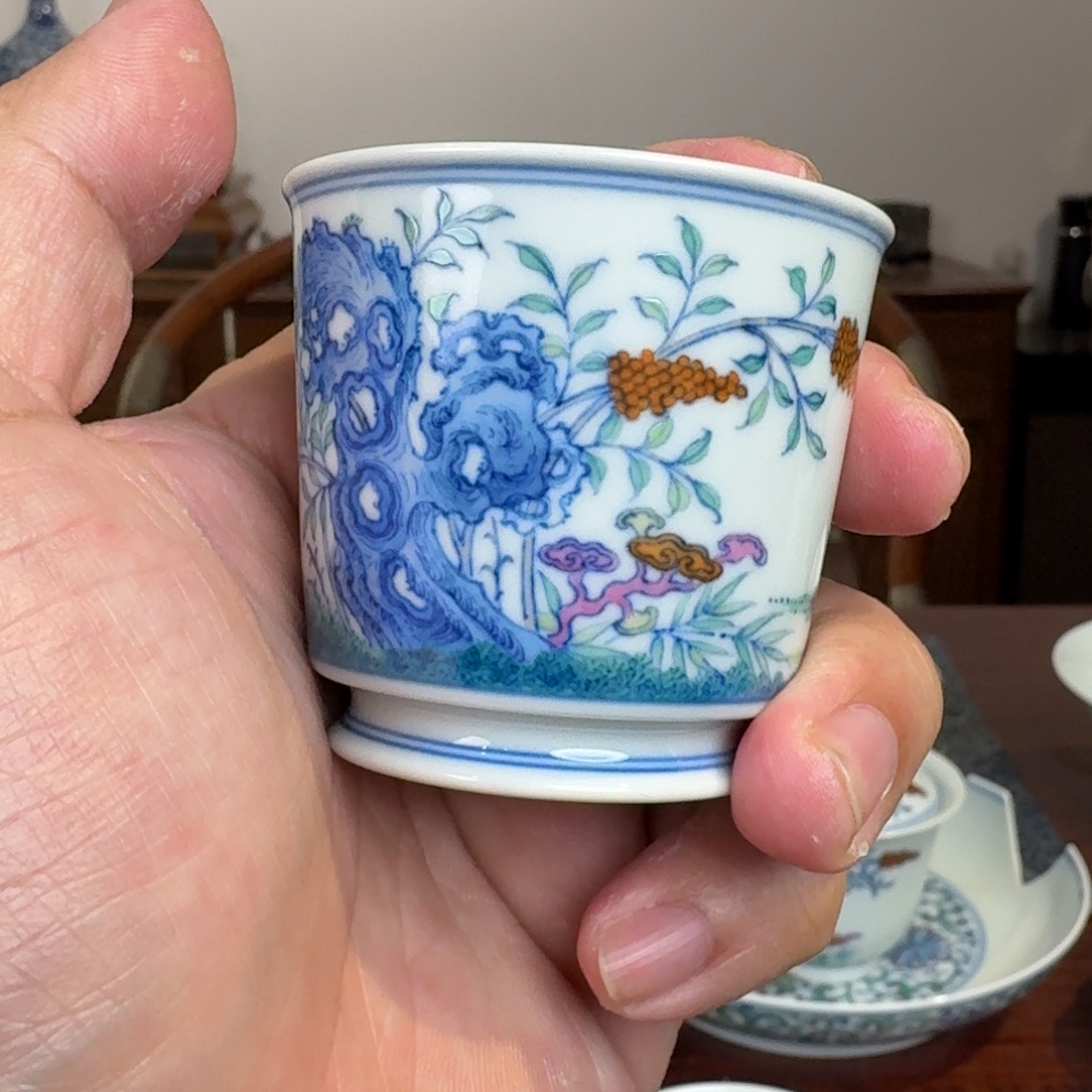 摆件瓷瓷言所老曹甄选好瓷迷你