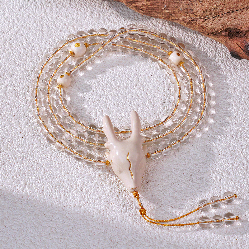 【天赐福“禄”】水晶项链（天然珠宝多样性发其一）