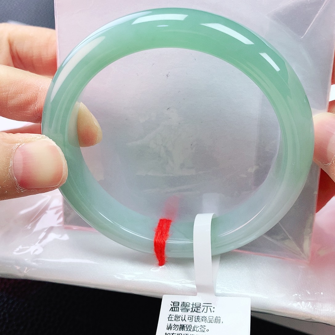 未镶嵌手镯翡翠57圈