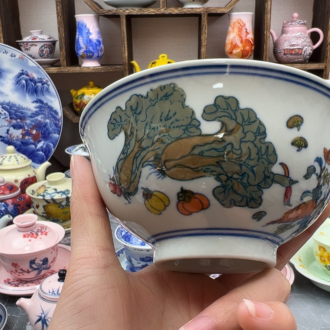 杯子陶瓷景德镇陶瓷567老厂瓷156
