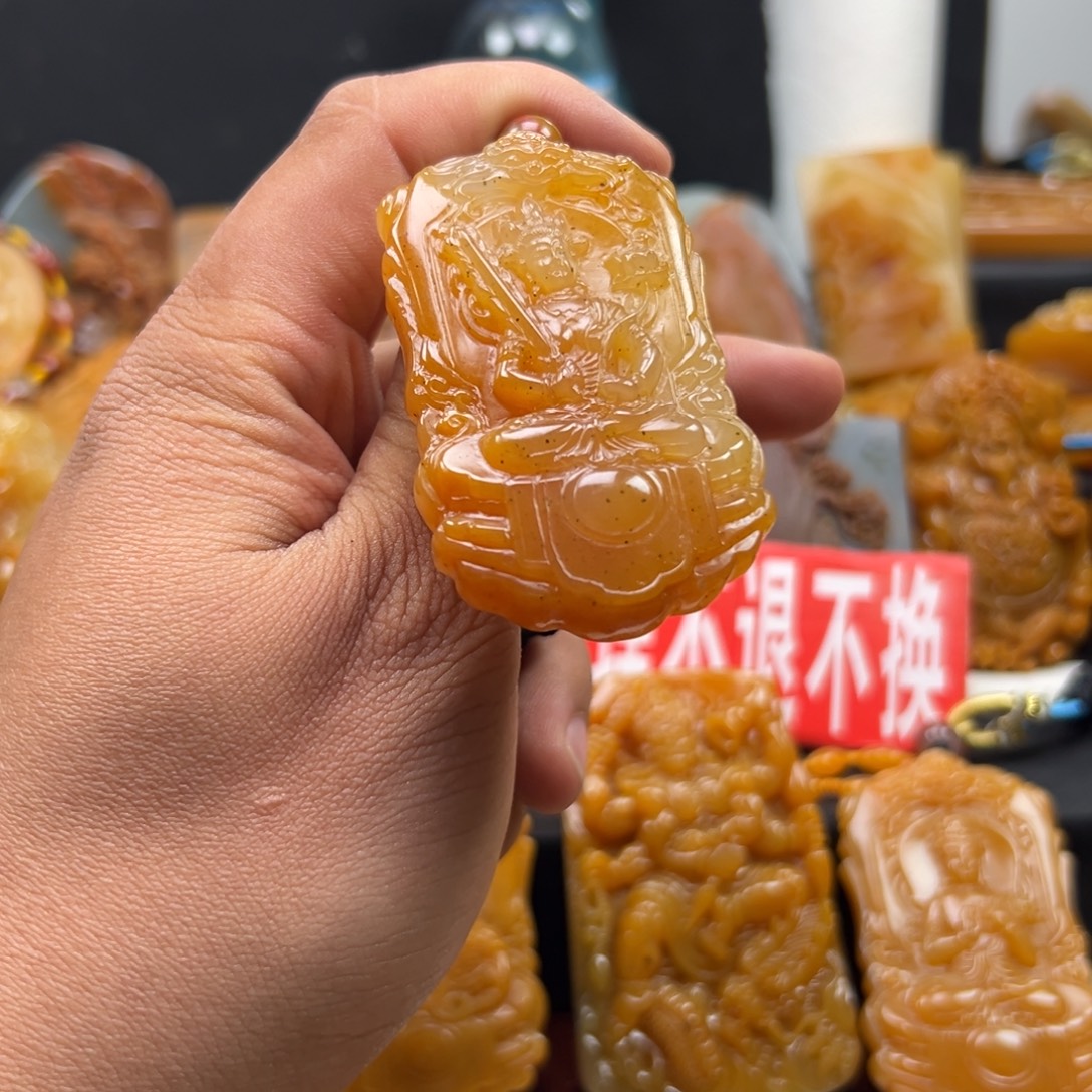 石英质玉（黄龙玉）未镶嵌多选一发货