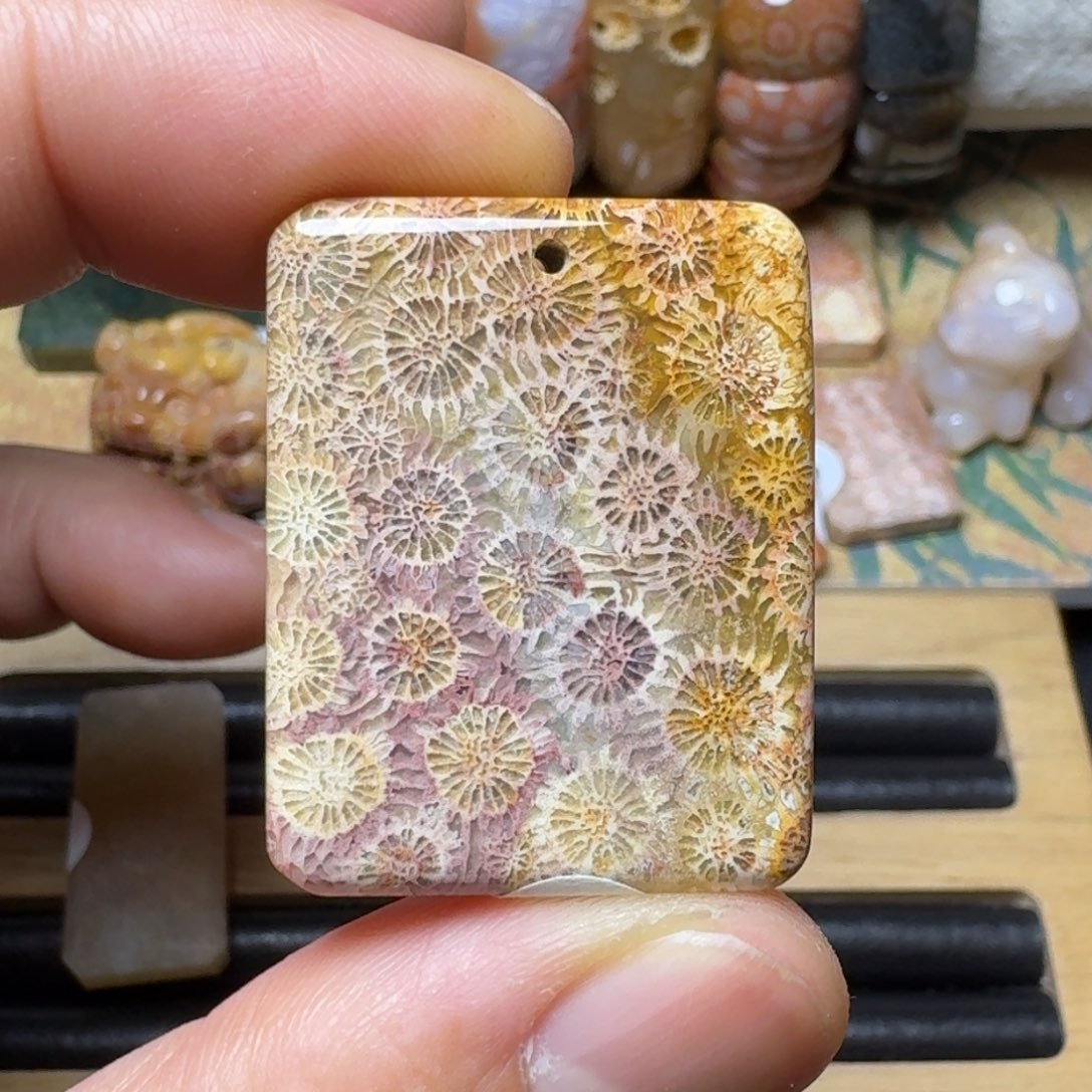 硅化玉纯天然有机玉石保真色未镶嵌