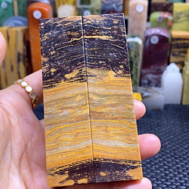 印度石青田石印章石