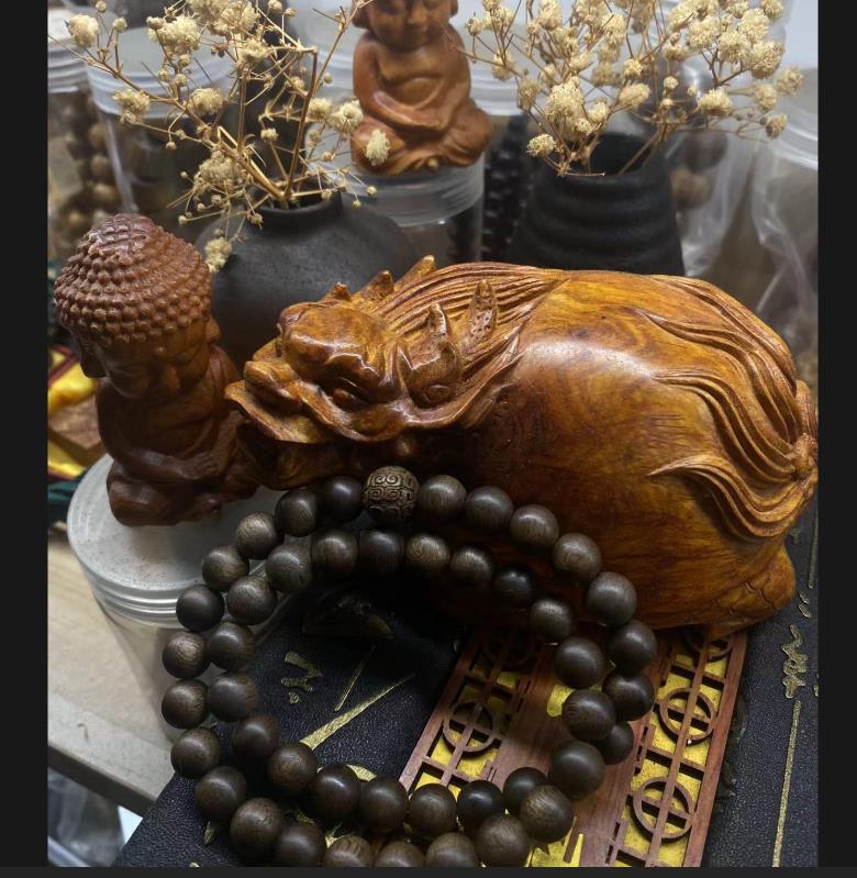 带两圈8mm*48设计款/老料香手工制作/创意DIY手工穿珠！