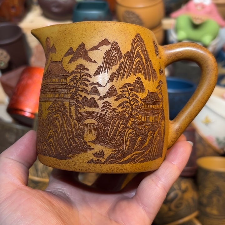 茶杯紫砂宜兴紫砂主人杯