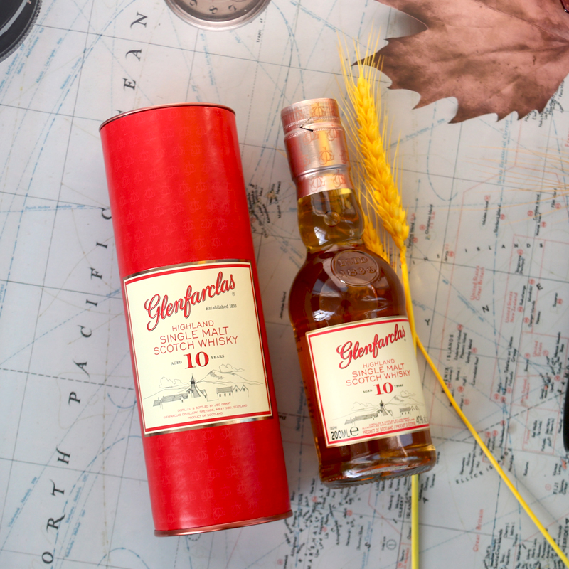 格兰花格10年苏格兰单一麦芽威士忌200ml