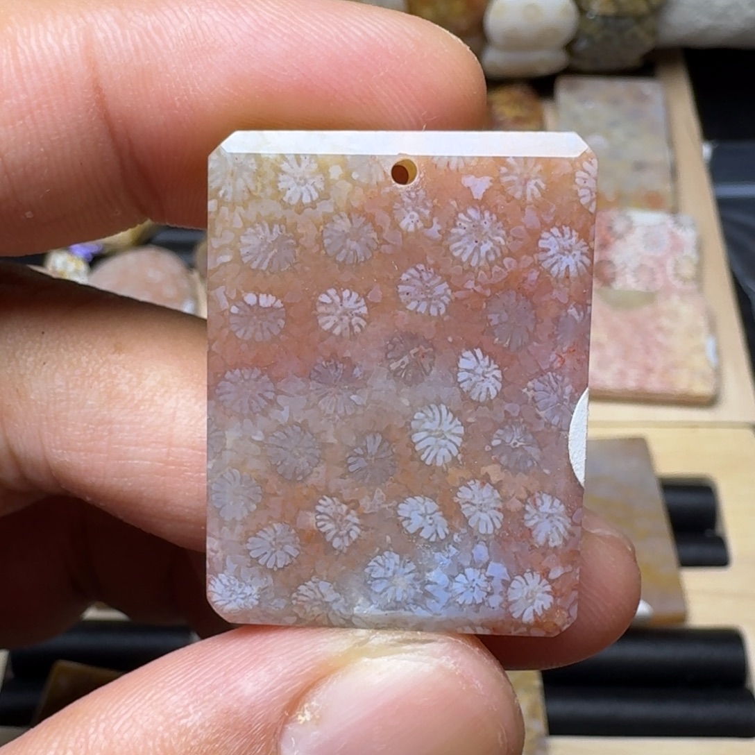 硅化玉纯天然色有机玉石保真色未镶嵌