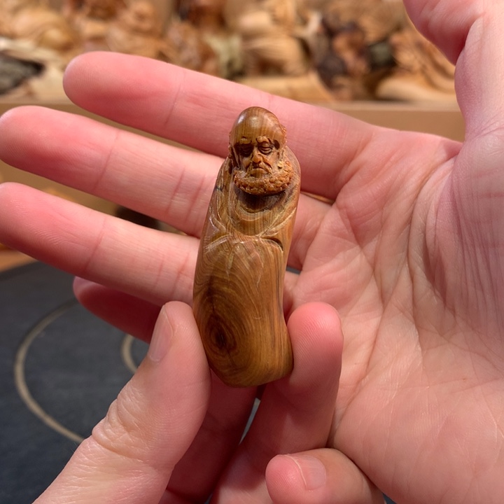 柏木（崖柏）根雕摆件