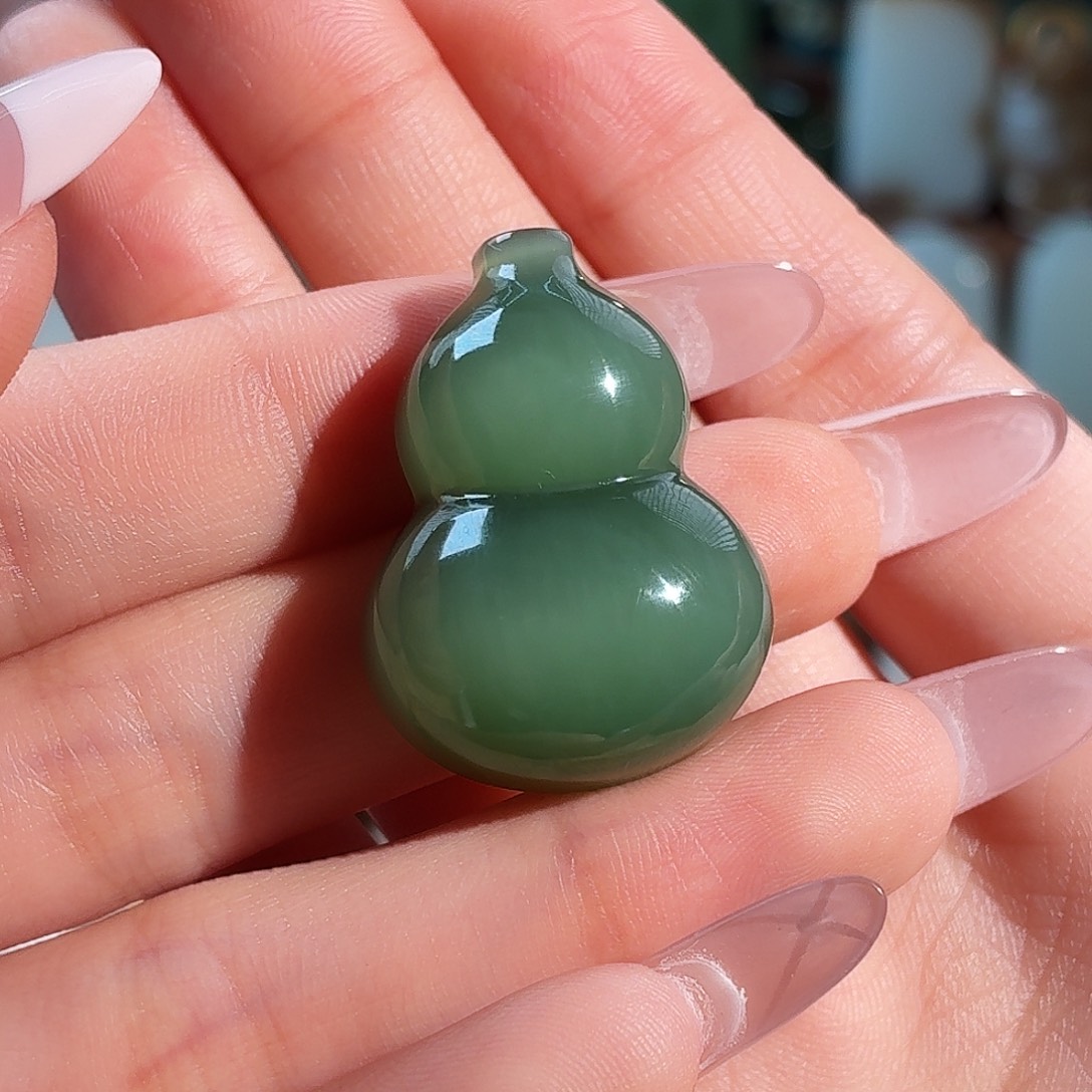 和田玉未镶嵌颈饰T