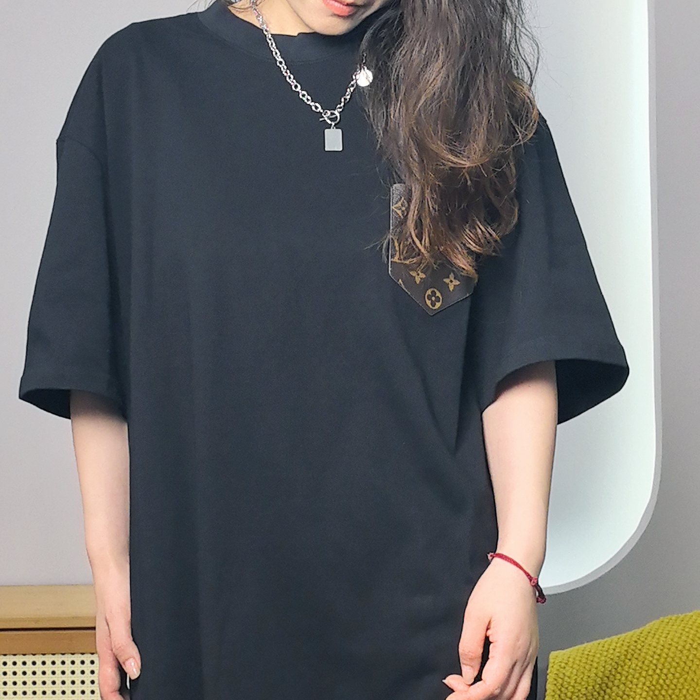 【林百万专属】美式夏季休闲百搭情侣款个性短袖T恤S0004