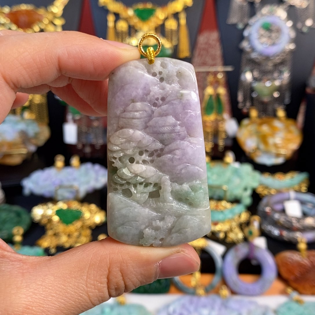 翡翠吊坠(不含链)未镶嵌