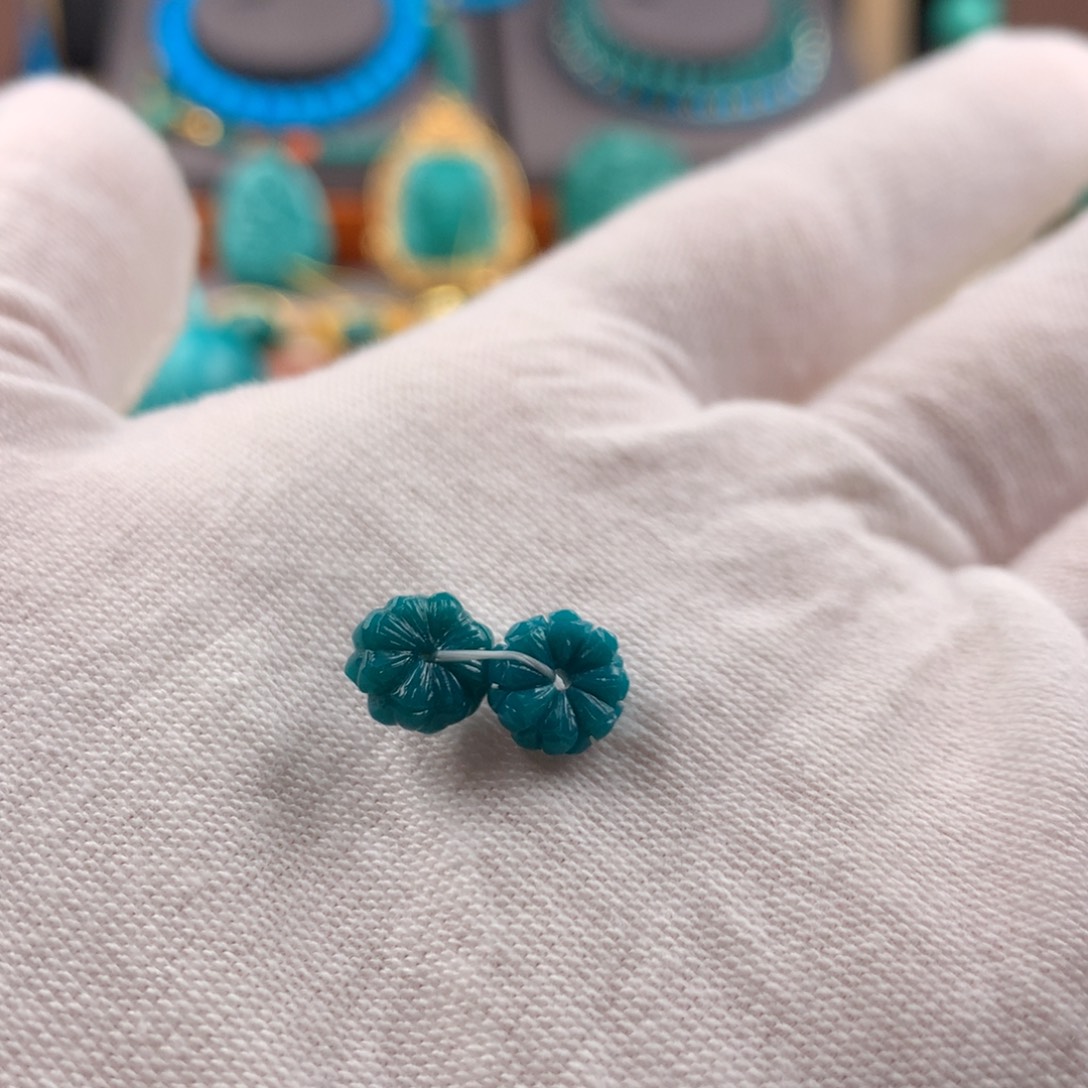 未镶嵌绿松石挂件7.6m