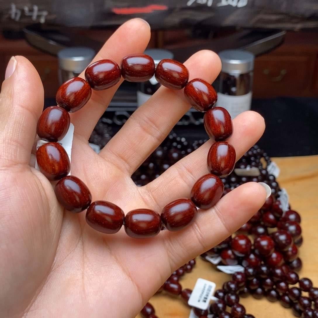 手串/手链小叶紫檀火***实1215