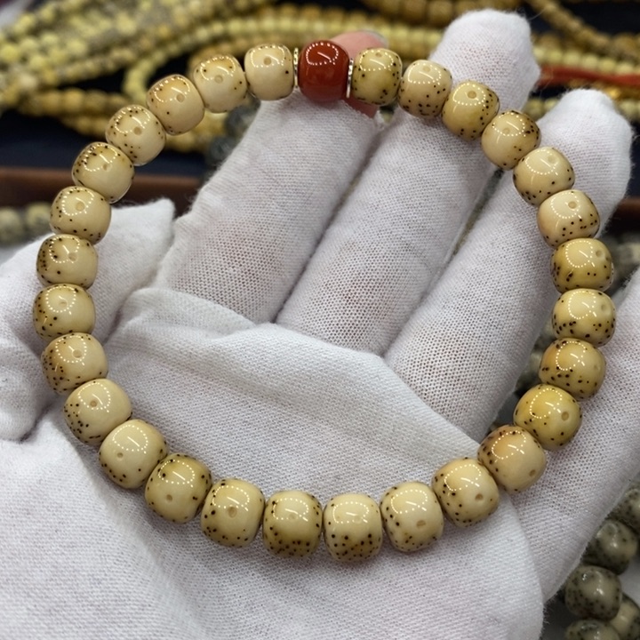 【闪购商品】星月菩提手串原生态石玉料