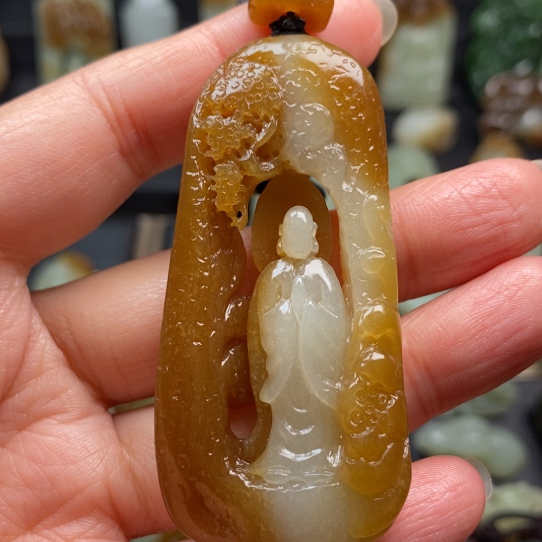 和田玉挂件未镶嵌