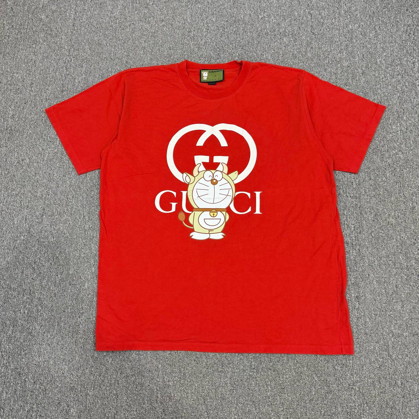 99新 GUCCI/古驰 18034301Doraemon 哆啦A梦联名款短袖 XXL码99新