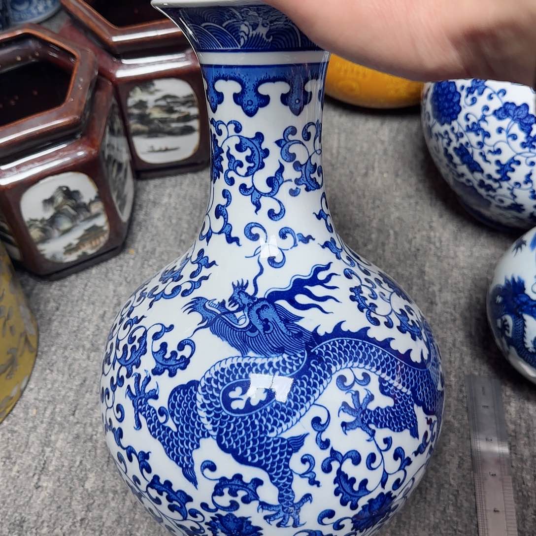 摆件瓷器的工艺技术水平