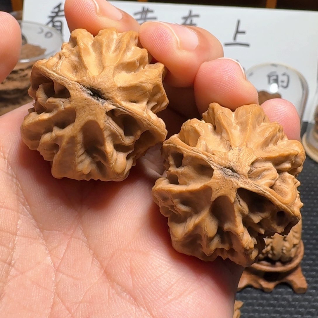 文玩核桃把件天使之吻