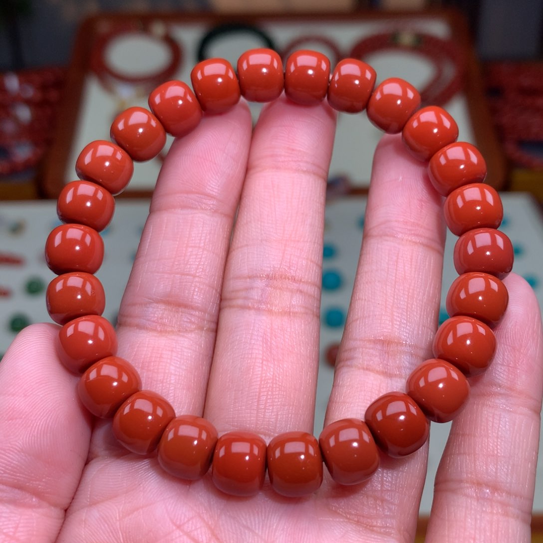 南红玛瑙颈饰未镶嵌