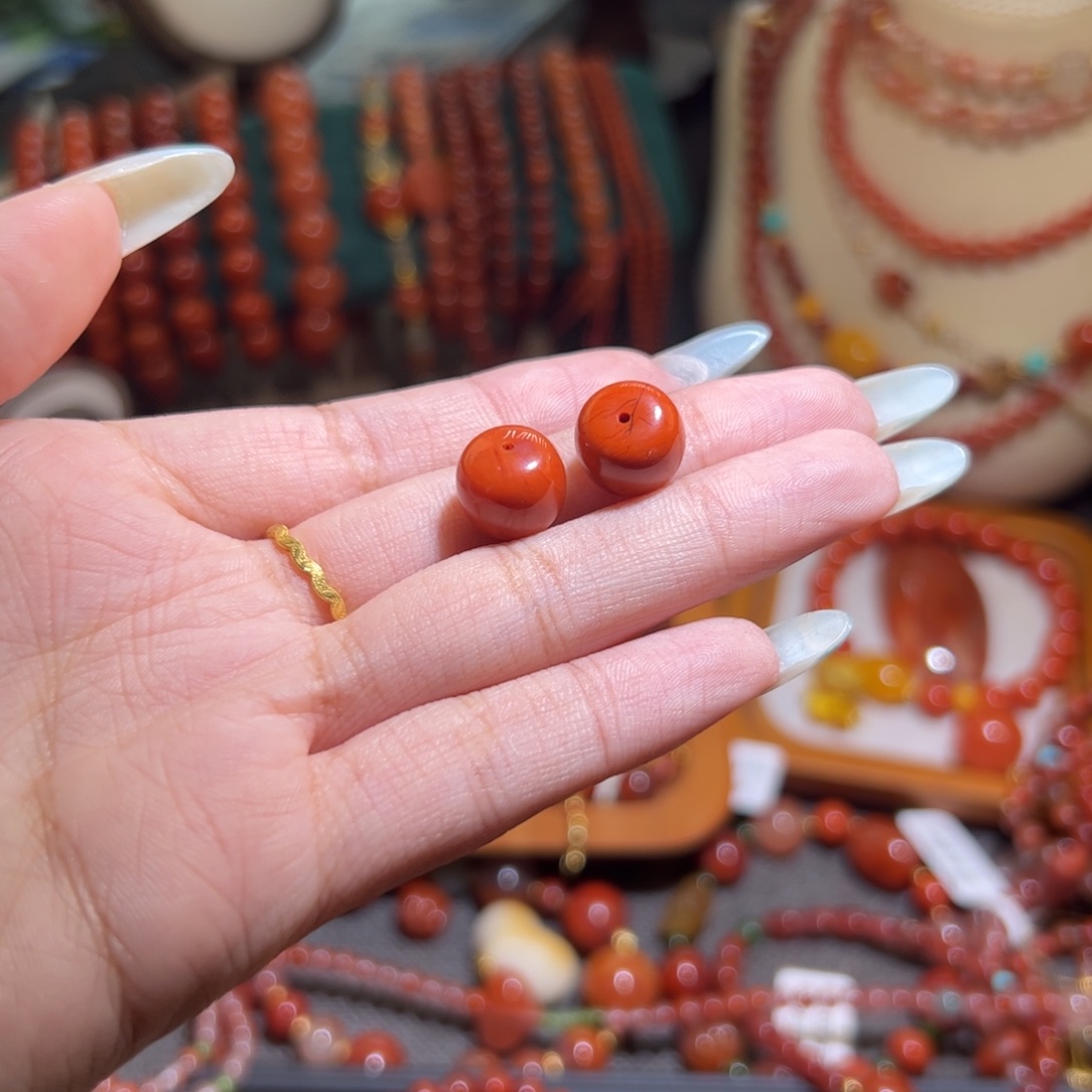 南红玛瑙未镶嵌手串11mm