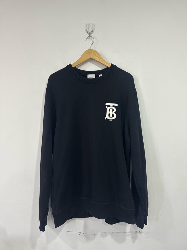 99新 BURBERRY/博柏利 巴宝莉 Tb印花卫衣 Xl