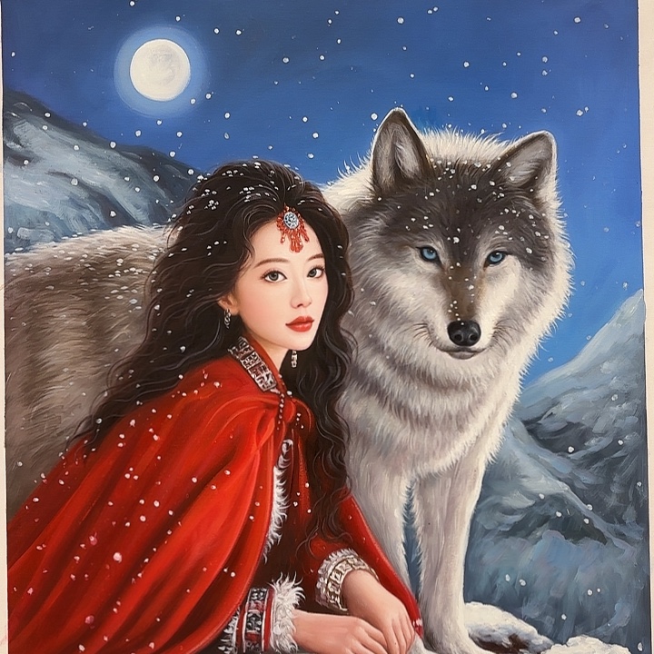 国画二郎先生精品之一
