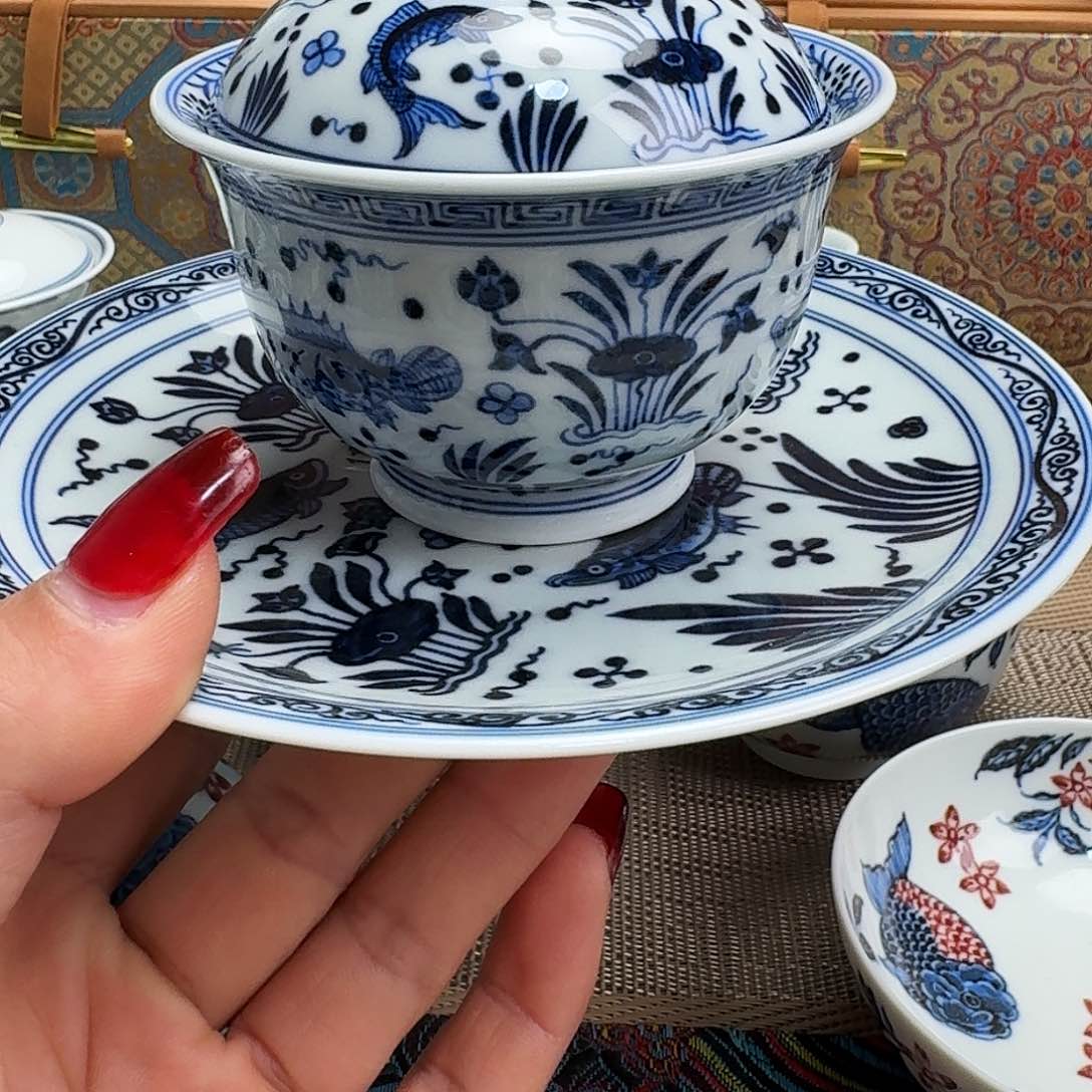 景德镇陶瓷手工套