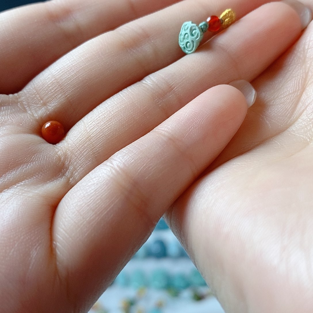 南红玛瑙颈饰未镶嵌用****7