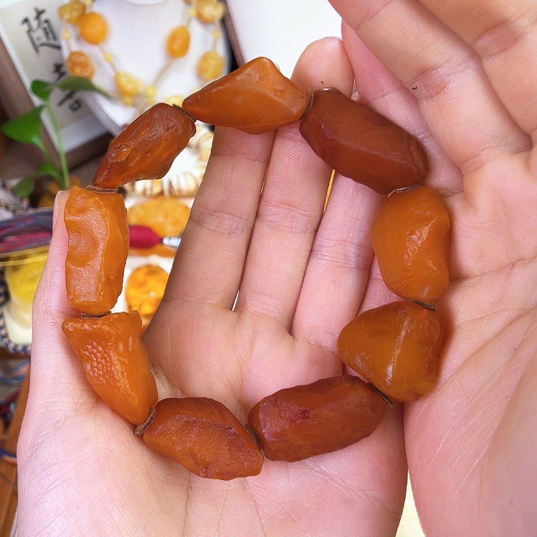 琥珀珠宝奇石未镶嵌吉*我