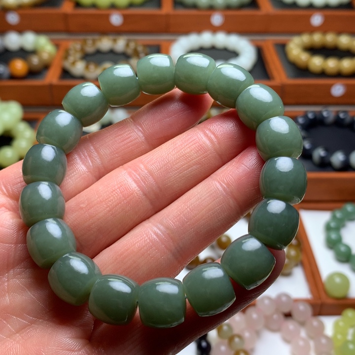 和田玉手串未镶嵌