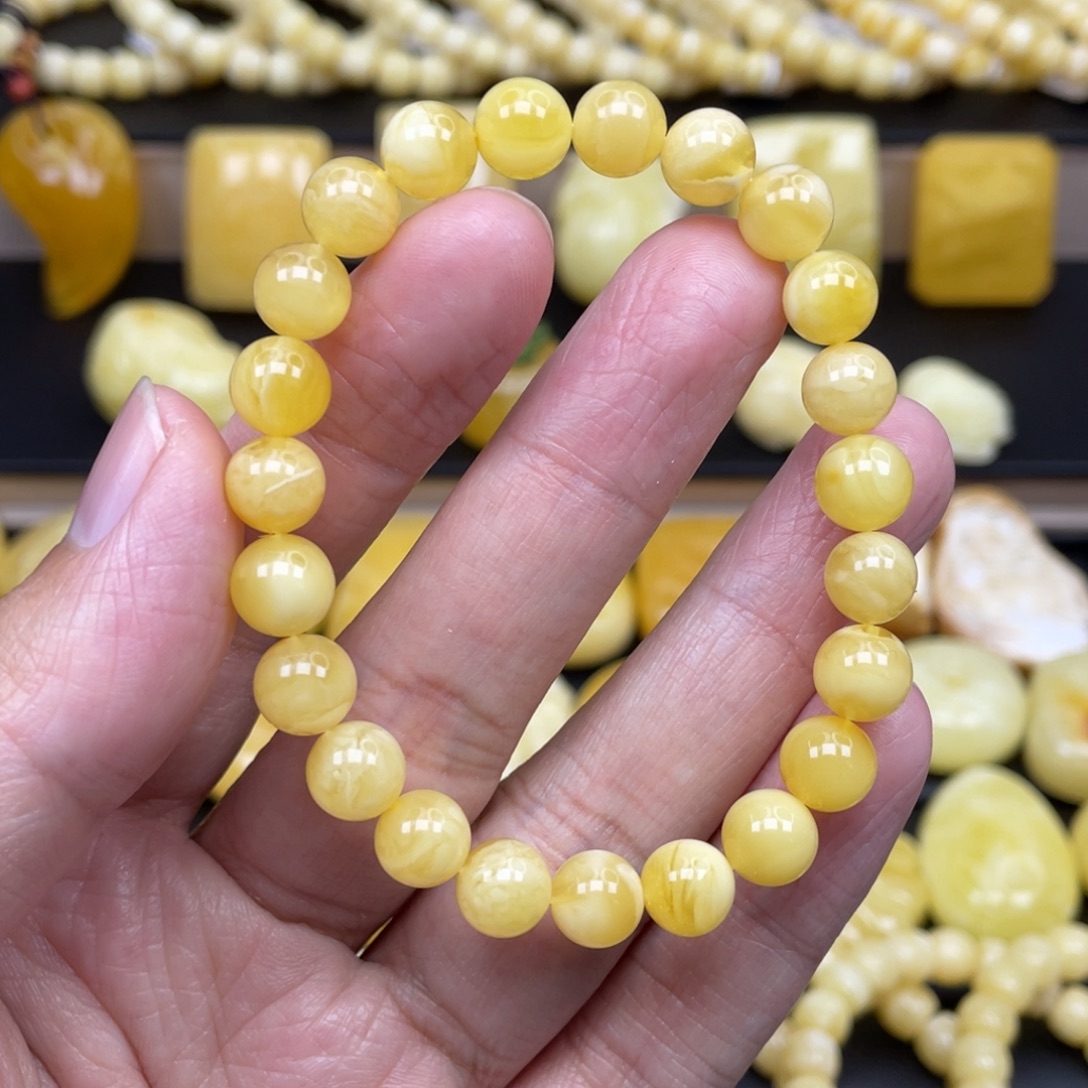 琥珀未镶嵌裸石琥珀蜜蜡