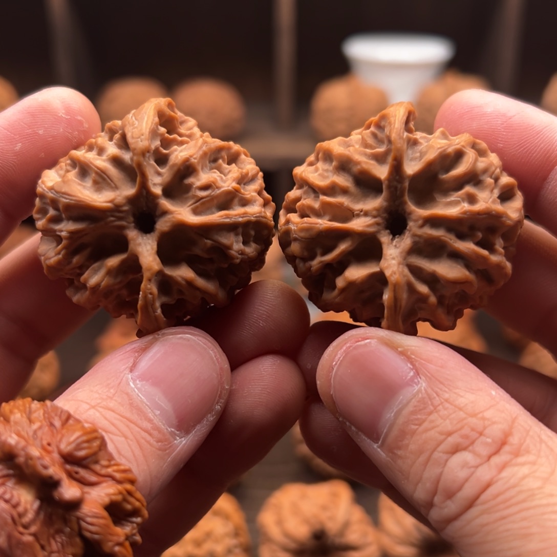 文玩核桃把件43苹果